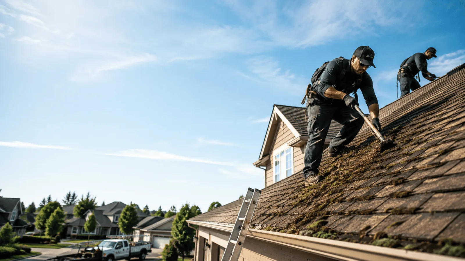 Roof Moss Removal in Brunswick, NC near me